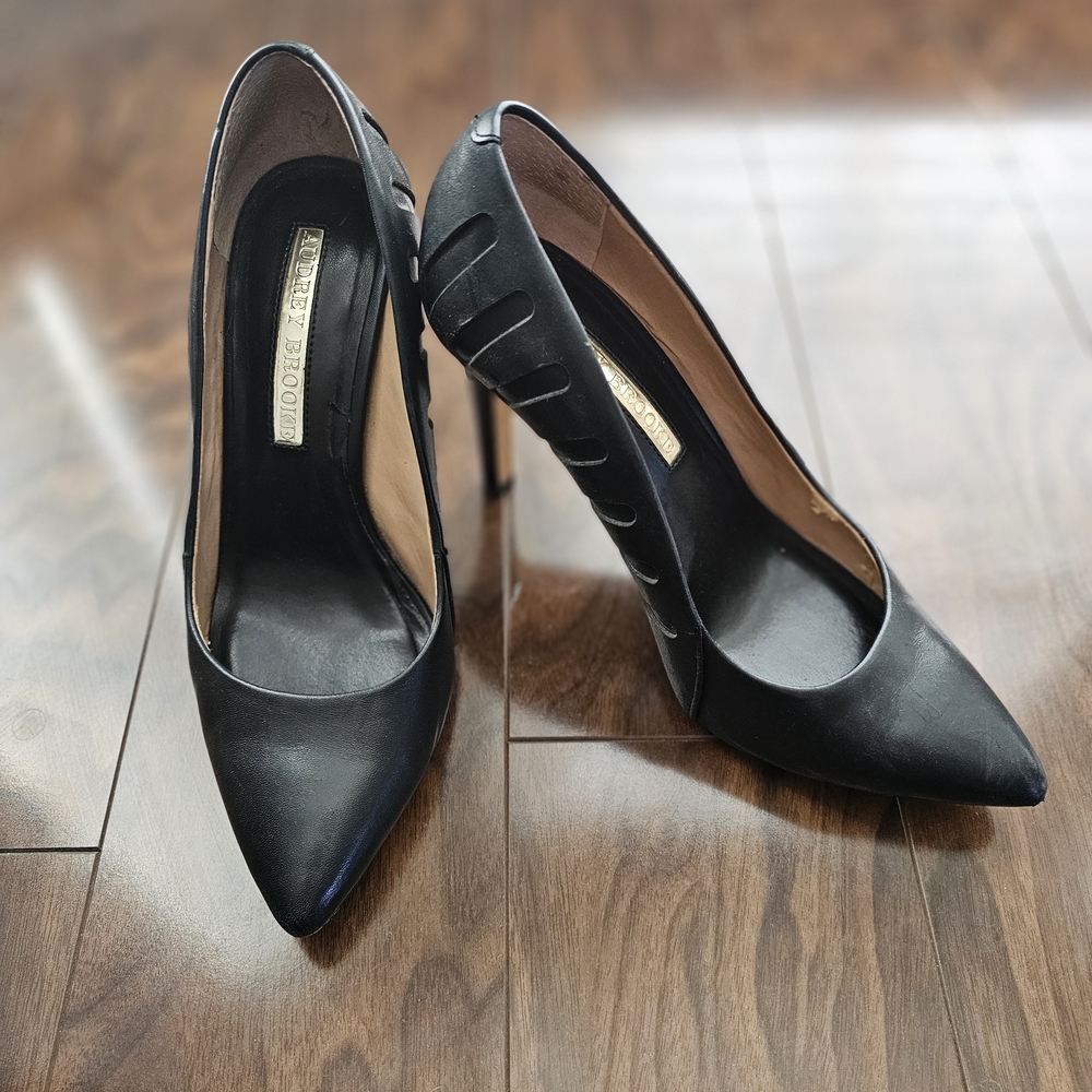 Black Women's Heels by Audrey Brooke